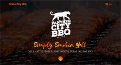 Desktop Screenshot of panthercitybbq.com